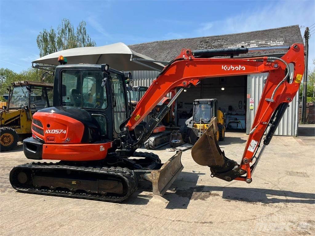 Kubota KX057-4 Beltegraver
