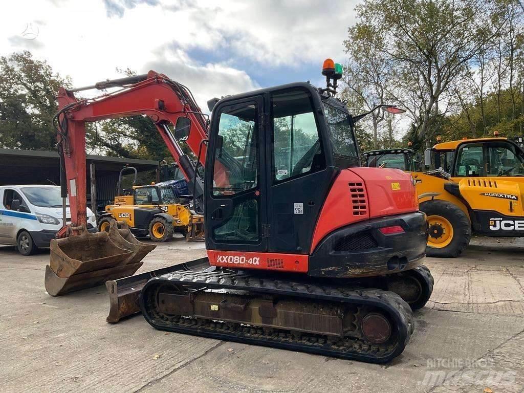 Kubota KX080-4 Beltegraver