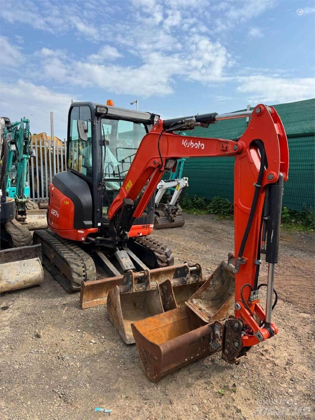 Kubota U27-4 Minigravere <7t