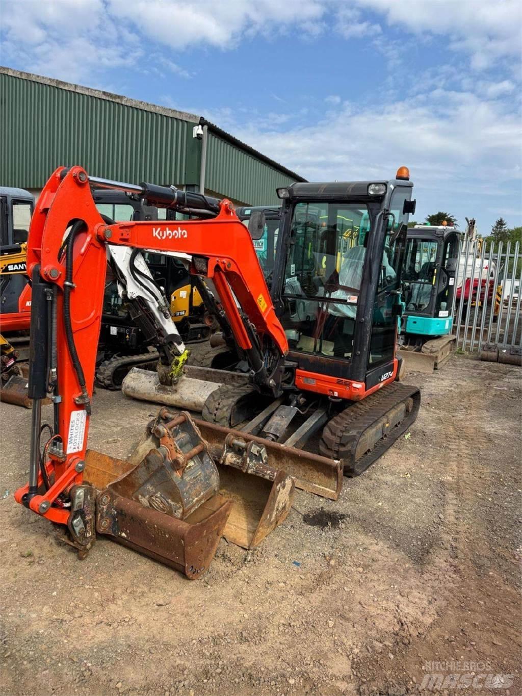 Kubota U27-4 Minigravere <7t