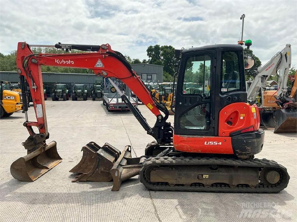 Kubota U55-4 Beltegraver