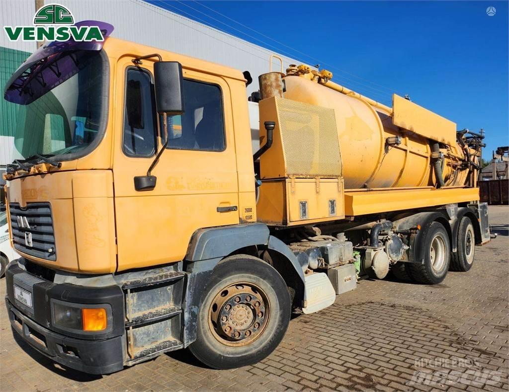 MAN FE 26T 6x2 Slamsugere