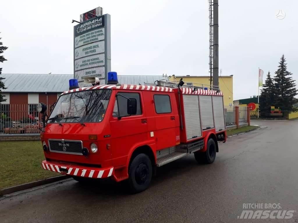 MAN VW 9136 Brannbil