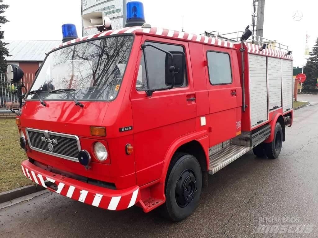 MAN VW 9136 Brannbil