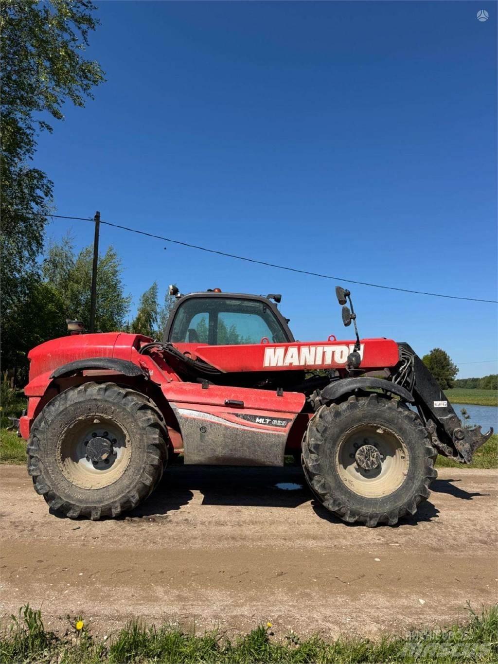 Manitou MLT629 Frontlastere og graveredskap