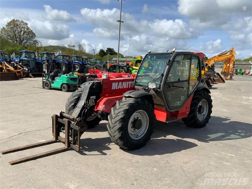 Manitou MLT741 Frontlastere og graveredskap