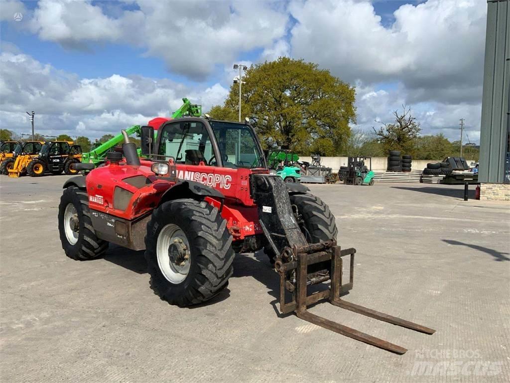 Manitou MLT741 Frontlastere og graveredskap