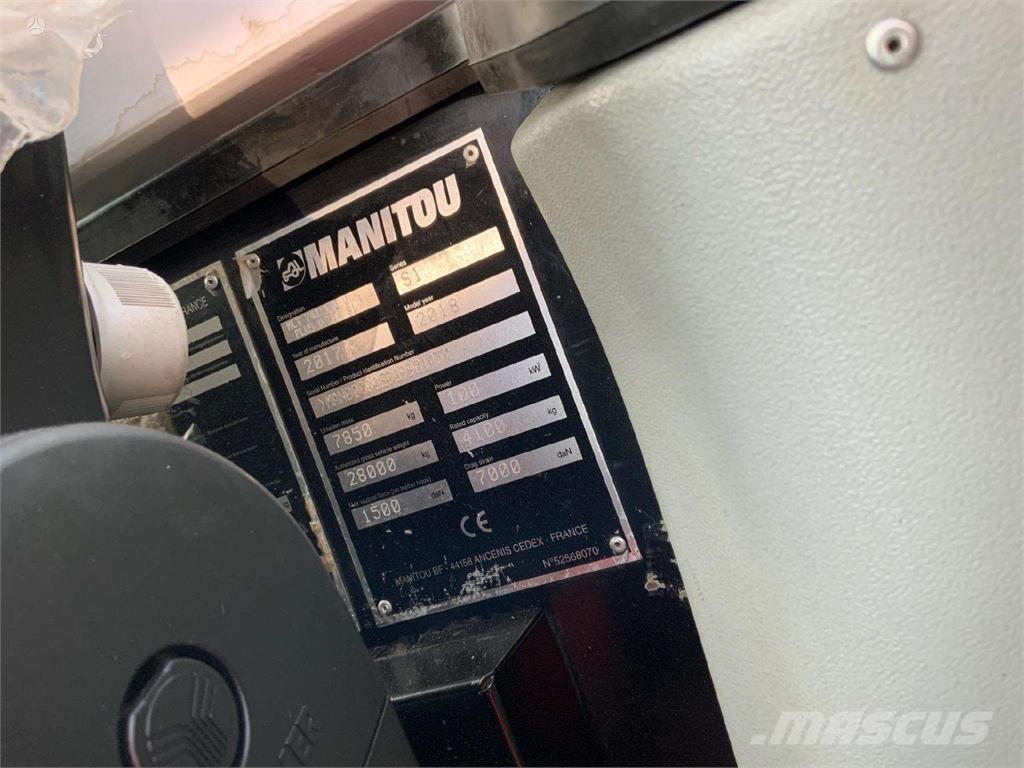 Manitou MLT741 Frontlastere og graveredskap