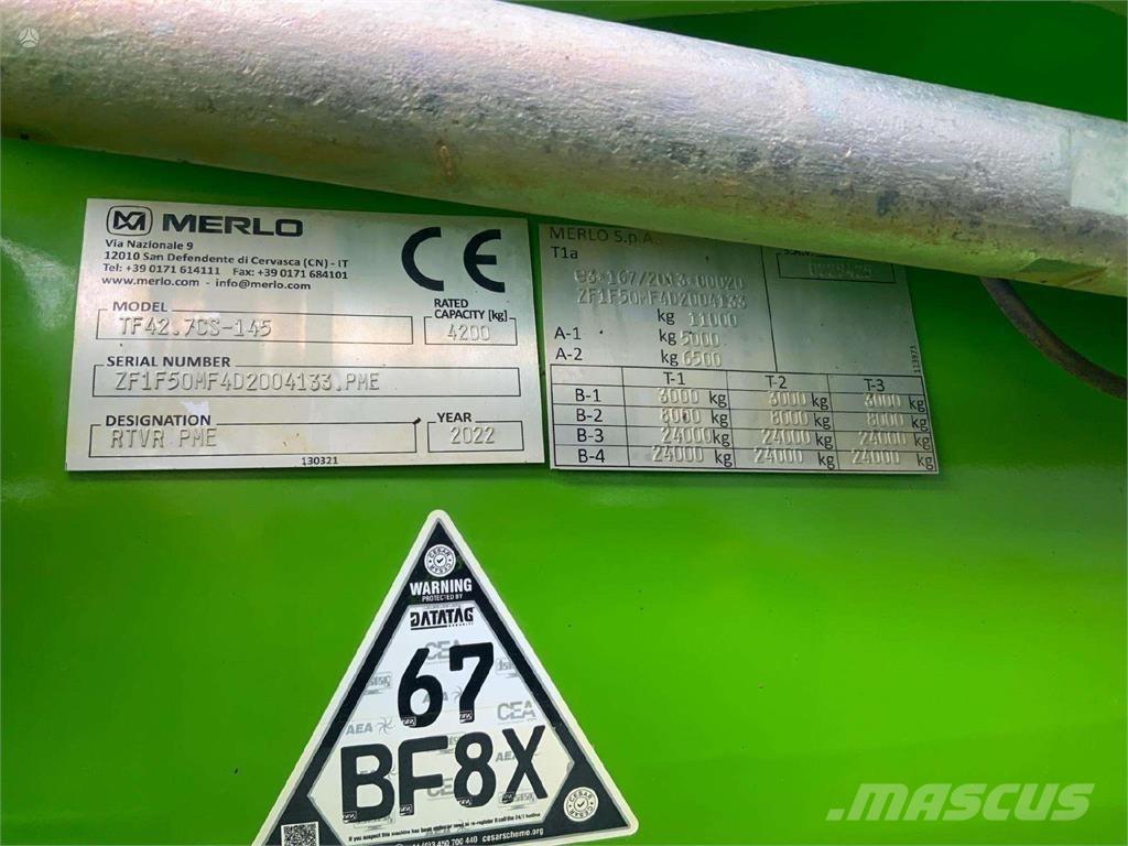 Merlo TF42.7 Frontlastere og graveredskap