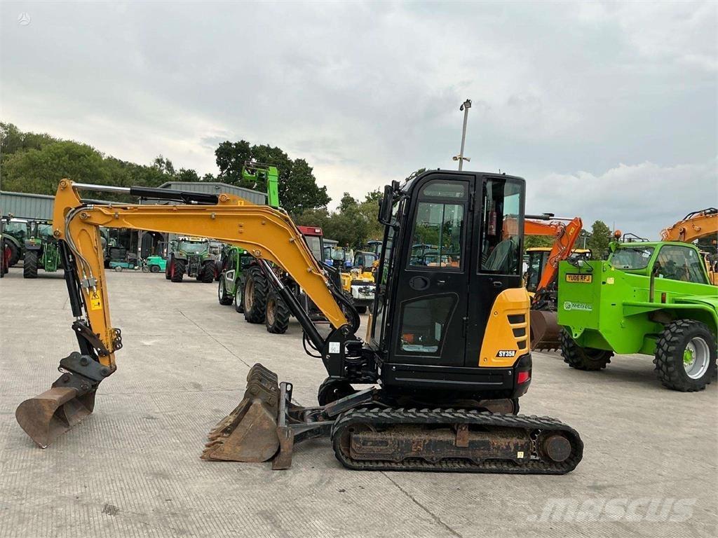 Sany SY35U Beltegraver