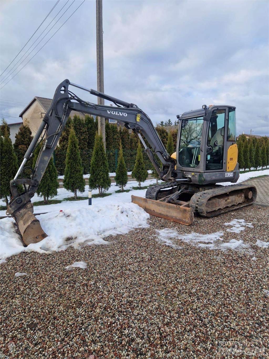 Volvo ECR50 Beltegraver