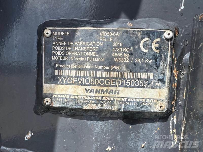 Yanmar ViO50 Minigravere <7t