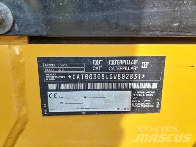 CAT 308 Minigravere <7t