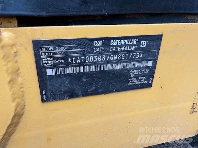 CAT 308 Minigravere <7t