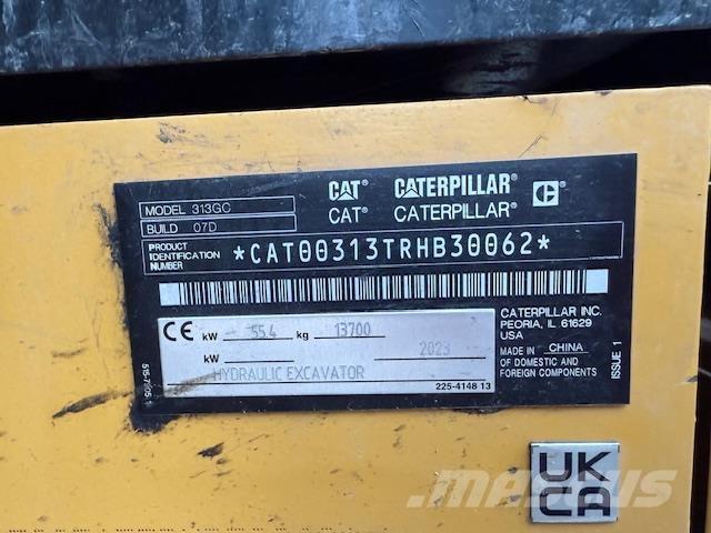 CAT 313-07 GC Beltegraver