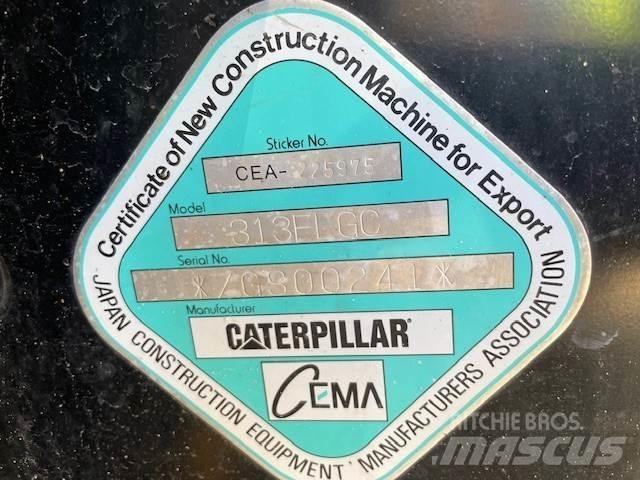 CAT 313 FL GC Beltegraver