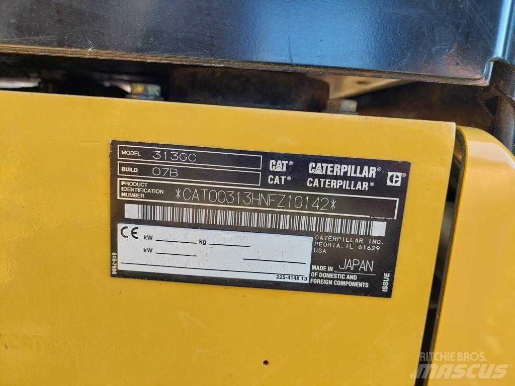 CAT 313GC Beltegraver