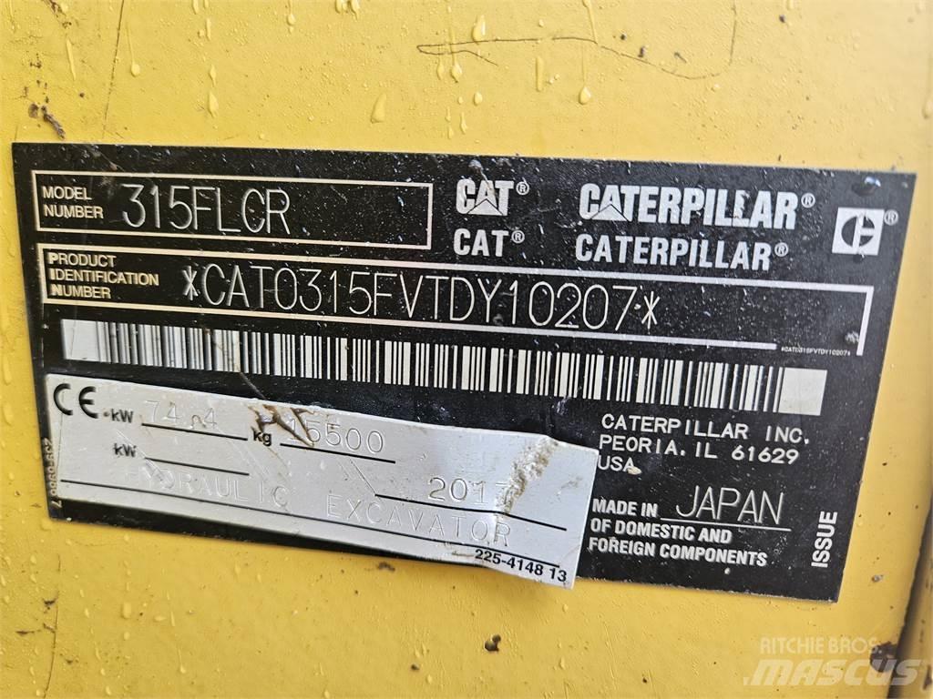CAT 315FLCR Beltegraver