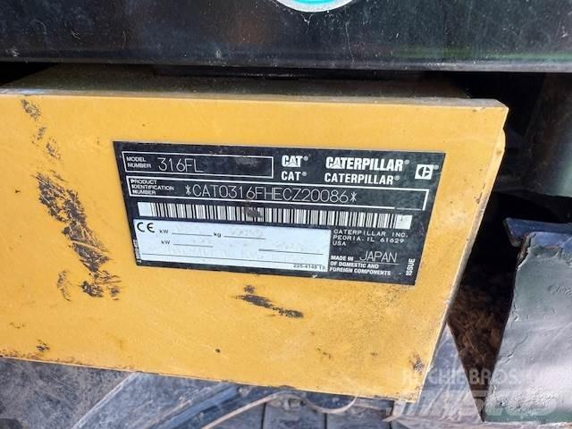 CAT 316F Beltegraver