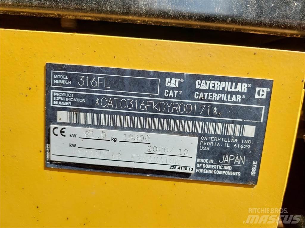 CAT 316FL Beltegraver