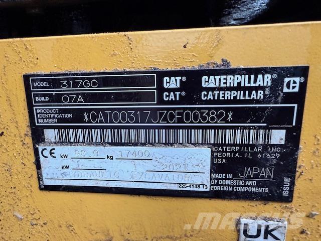 CAT 317 GC Beltegraver