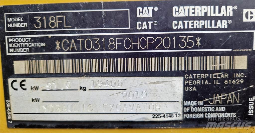 CAT 318FL Beltegraver