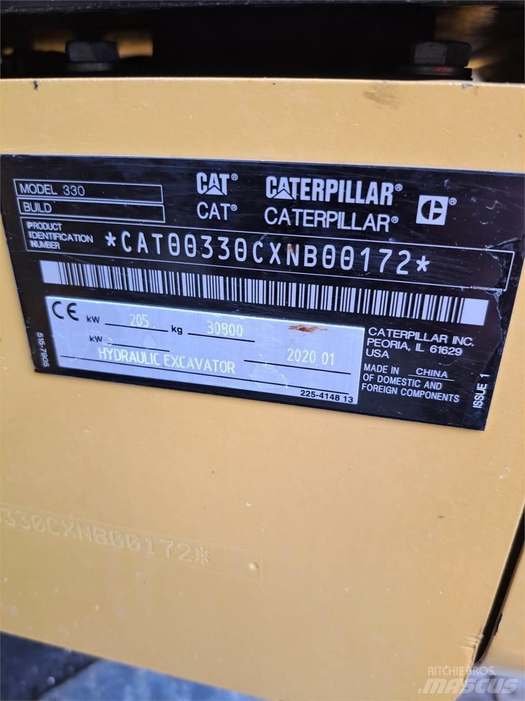 CAT 330 Beltegraver