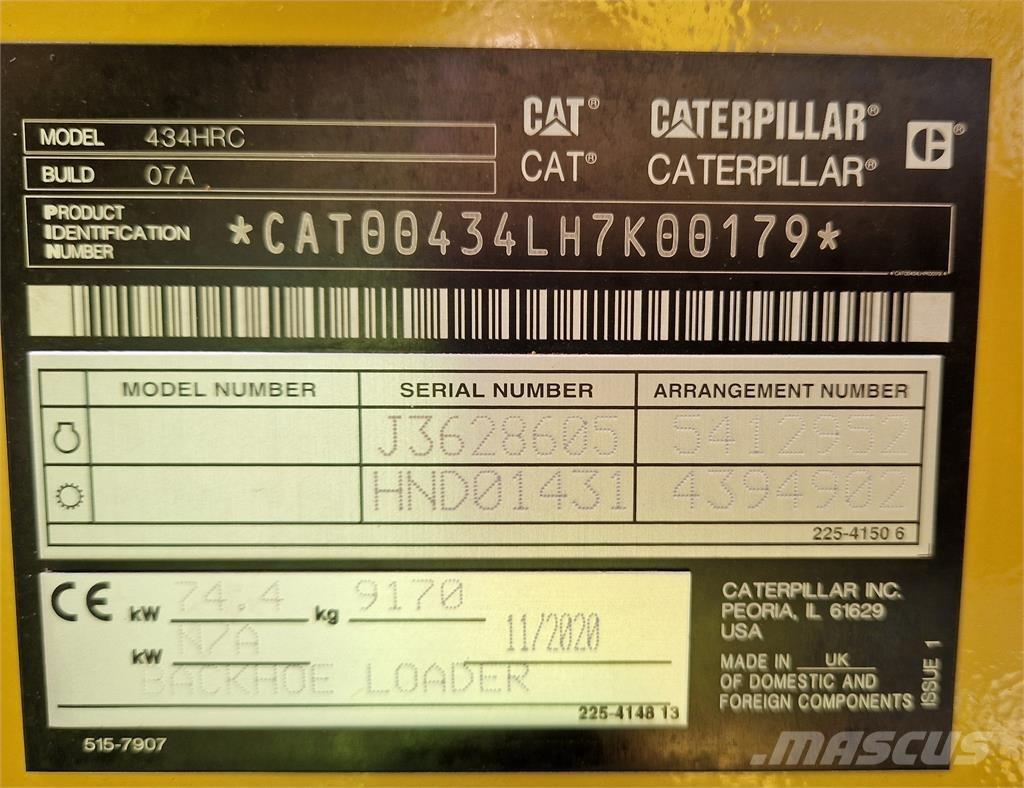 CAT 434 Traktorgravere