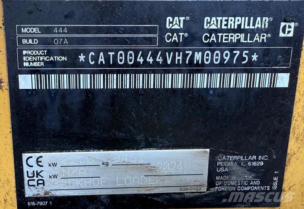 CAT 444 Traktorgravere