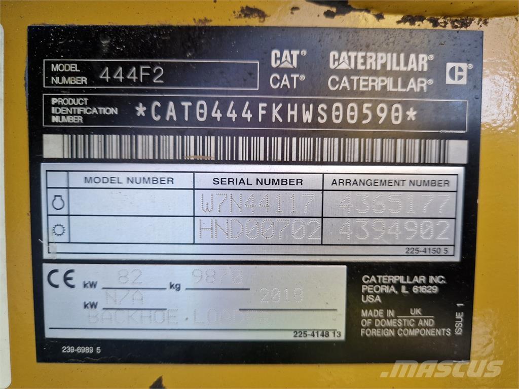 CAT 444F2 Traktorgravere