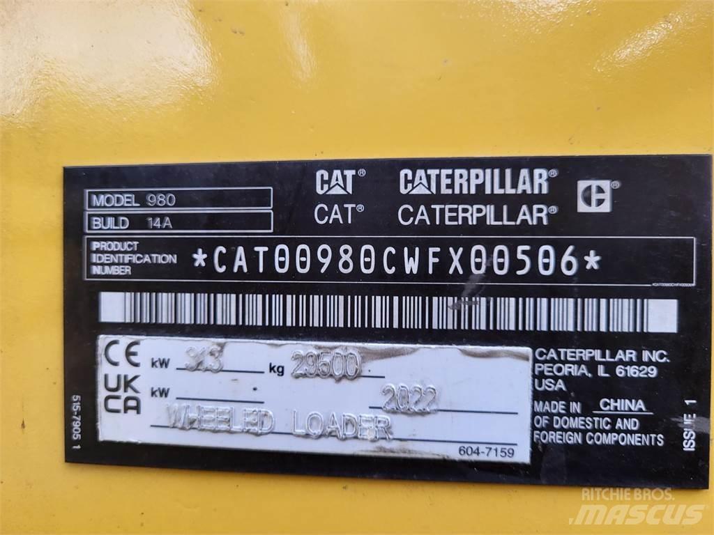 CAT 980 Hjullastere