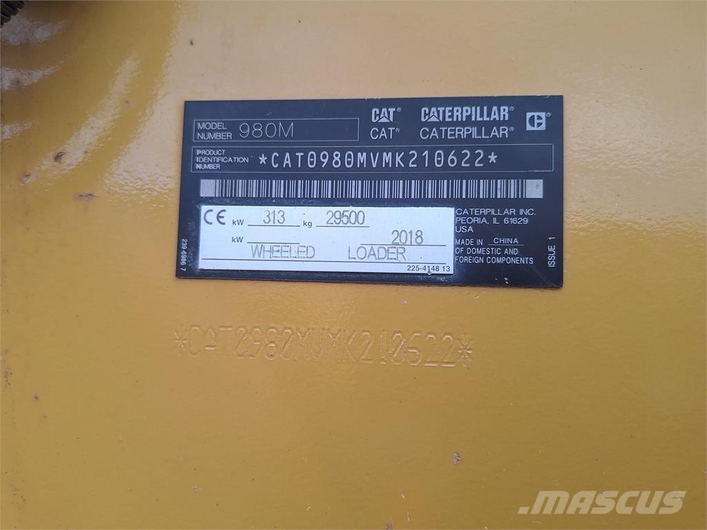 CAT 980M Hjullastere