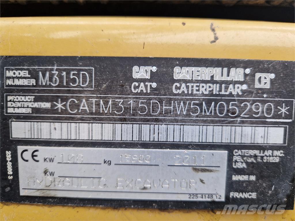 CAT M315D Anlegg - Annet