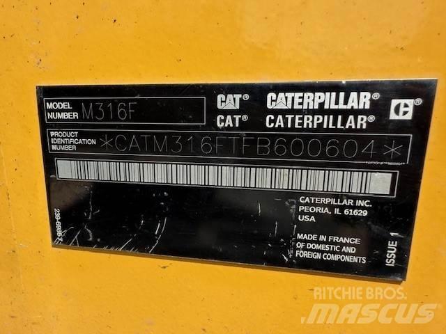 CAT M316F Anlegg - Annet