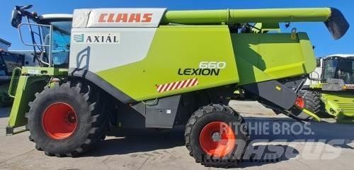 CLAAS Lexion 660 Skurtreskere