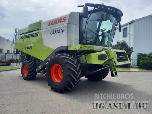 CLAAS Lexion 670 Skurtreskere