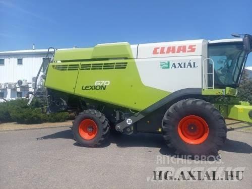 CLAAS Lexion 670 Skurtreskere