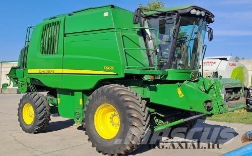 John Deere T660 Skurtreskere