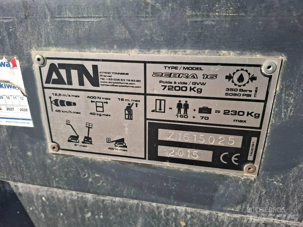 ATN Zebra 16 Leddede bomlifter