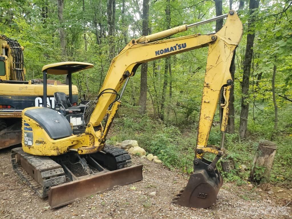 Komatsu PC50MR-2 Minigravere <7t