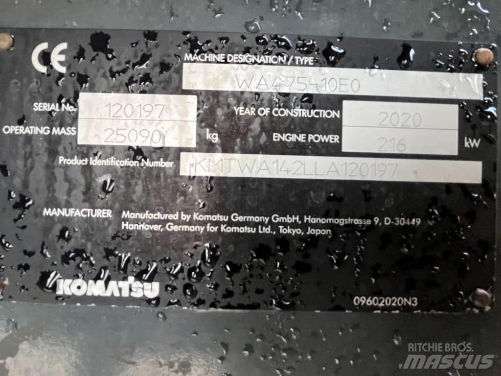 Komatsu WA 475-10 Minilastere