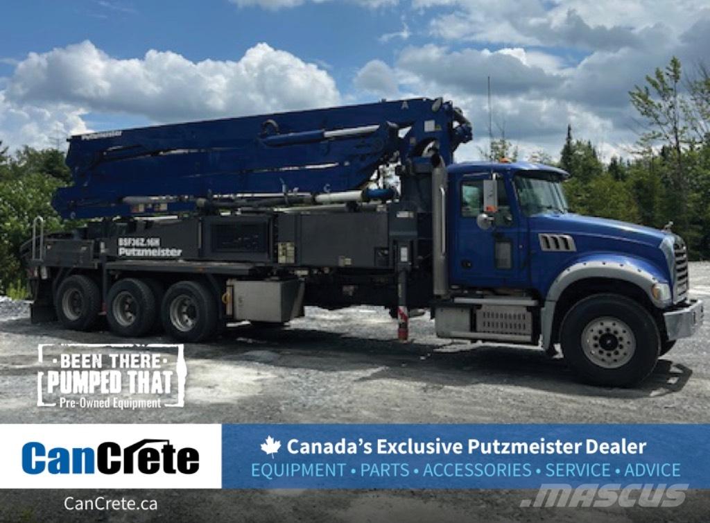 Putzmeister 36Z.26H Betongpumpe biler