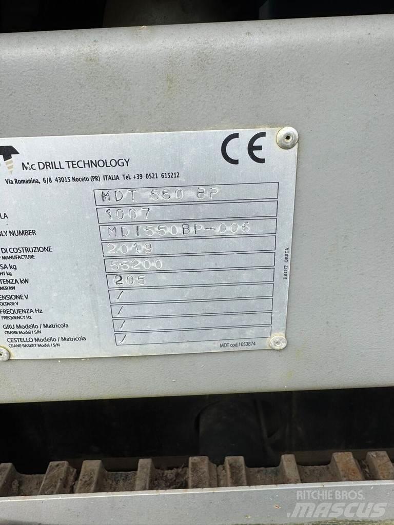  MDT 550 BP Store borerigger