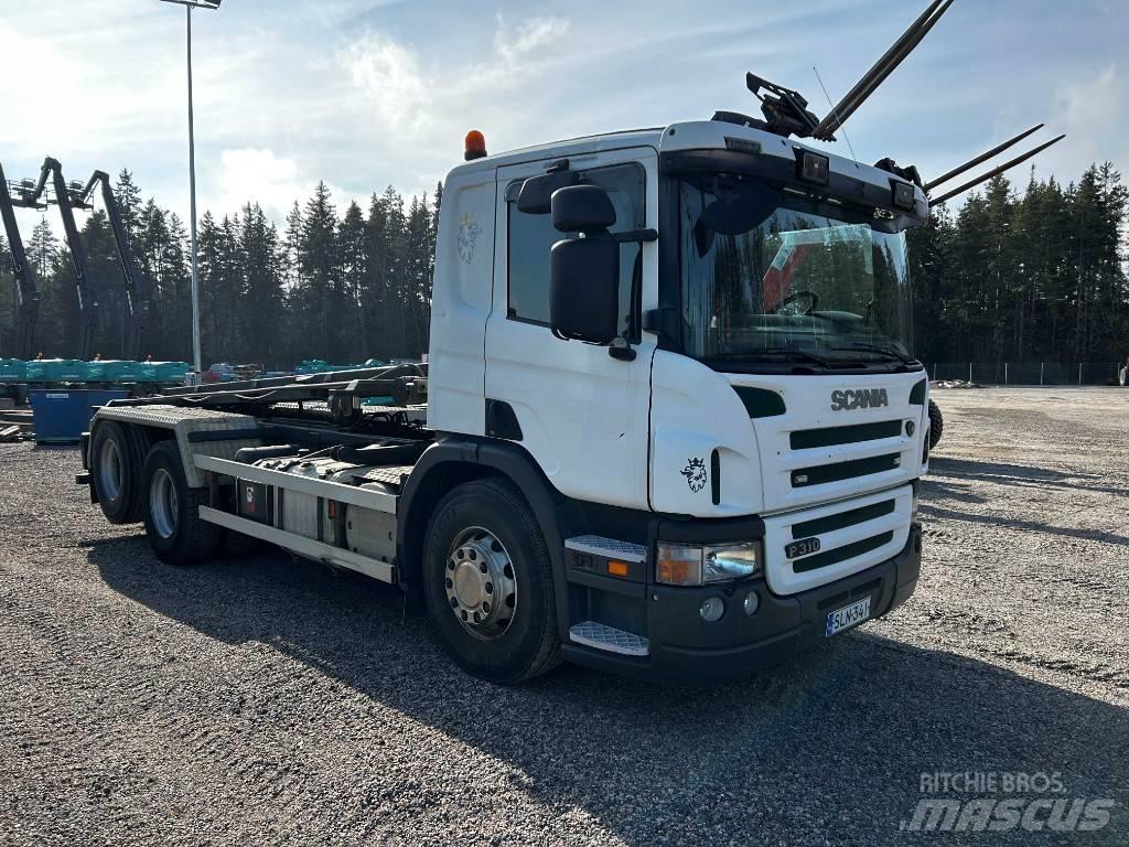 Scania P310 DB6X2HNB Kabelløft lastebiler