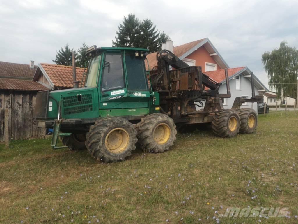  Forwarder Timberjack Lassbærere