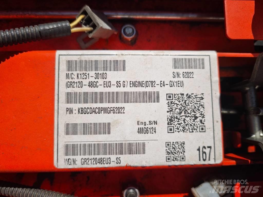 Kubota GR 2120 Sitteklippere