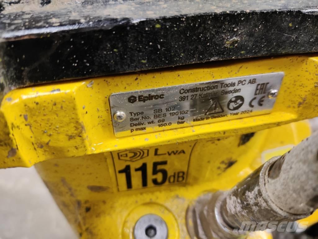 Brokk 70 Gravemaskiner for riving