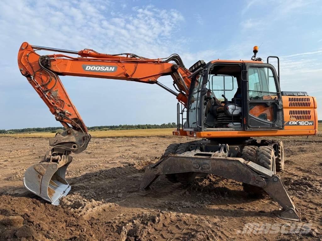 Doosan DX 160 W-3 Hjulgravere
