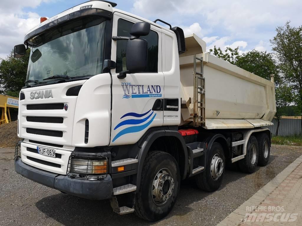 Scania G 480, 8x4 Tippbil
