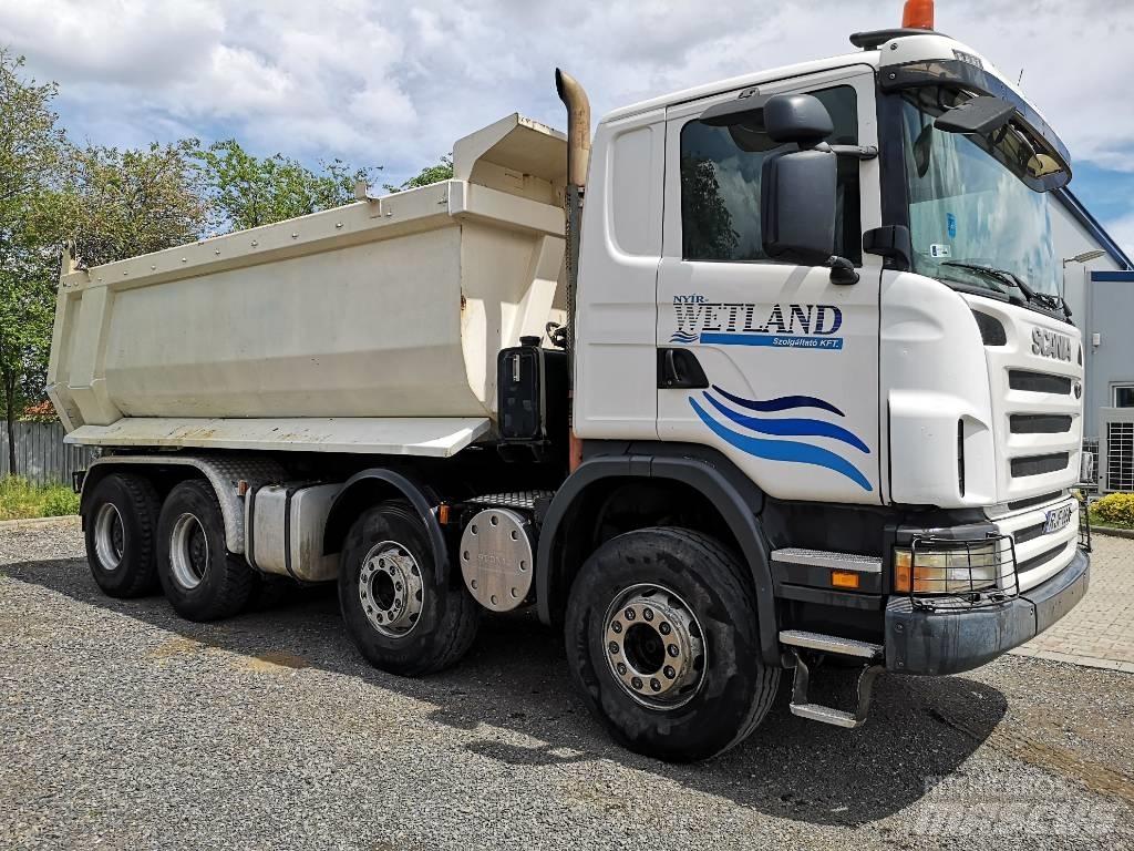 Scania G 480, 8x4 Tippbil